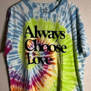 New Without Tag Mighty Fine Always Choose Love Size Medium